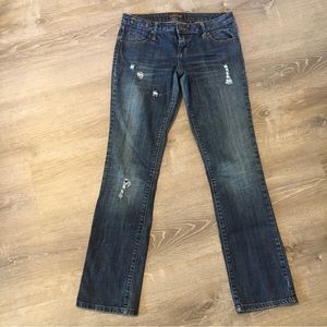 Zana Di Jeans Womens 9 Denim ZD Premium Low Rise Boot Cut Y2K 2000s Stonewash